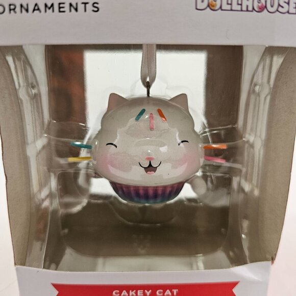 Hallmark Gabby’s Dollhouse Cakey Cat Christmas Holiday Ornament NEW** - Picture 6 of 10